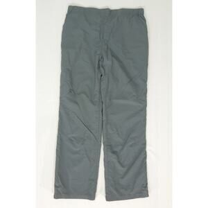 REEBOK Pants XL Womens Athletic Nylon Gray Red